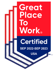 Great Places to Work Certified 2019 through 2023